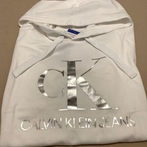 Calvin Klein ladies dip-dye hoodie